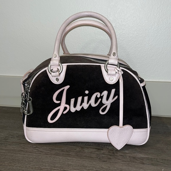 Juicy Couture Bags Juicy Couture Dog Carrier Purse Bag Pink Black